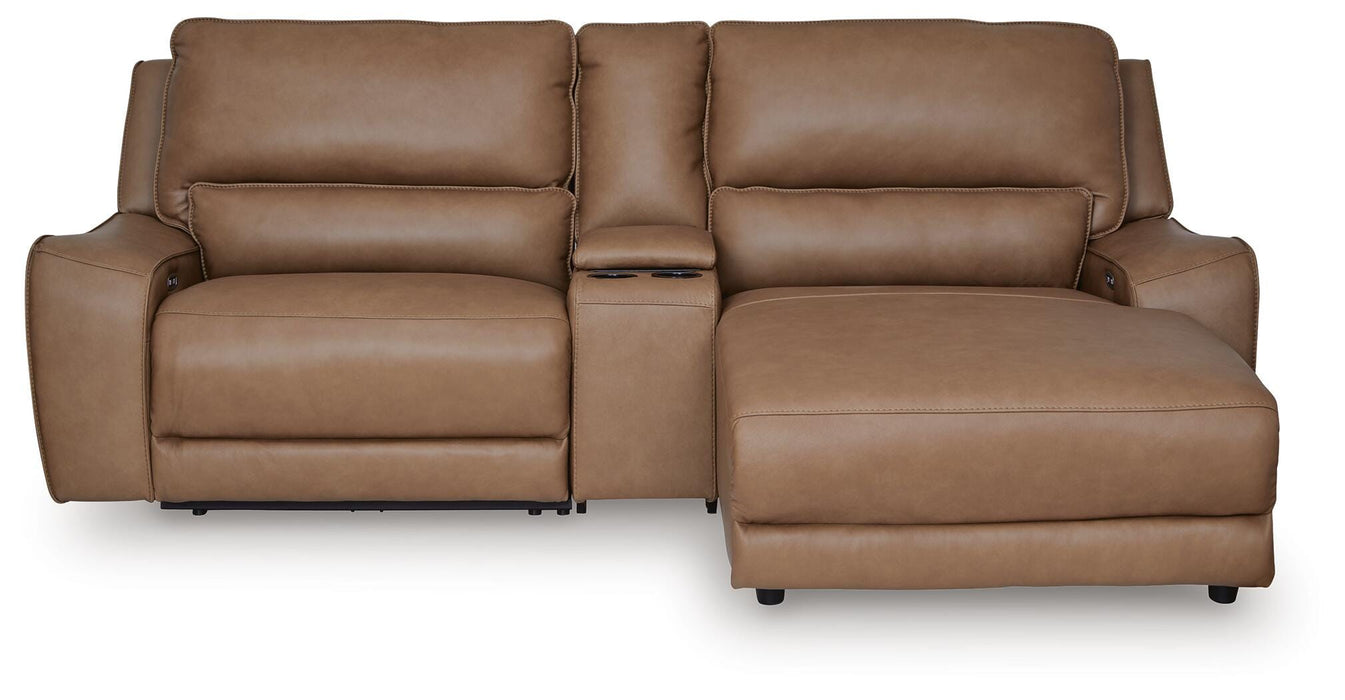 DeepWakes Power Reclining Sectional with Chaise - US Furniture & Mattress (Waterbury,CT)*