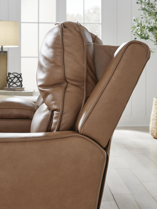 DeepWakes Power Reclining Loveseat with Console - US Furniture & Mattress (Waterbury,CT)*