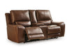 DeepWakes Power Reclining Loveseat with Console - US Furniture & Mattress (Waterbury,CT)*