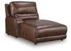 DeepWakes Reclining Sofa Chaise - US Furniture & Mattress (Waterbury,CT)*