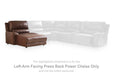 DeepWakes Power Reclining Sectional with Chaise - US Furniture & Mattress (Waterbury,CT)*