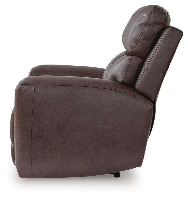 Crossplex Power Recliner - US Furniture & Mattress (Waterbury,CT)*
