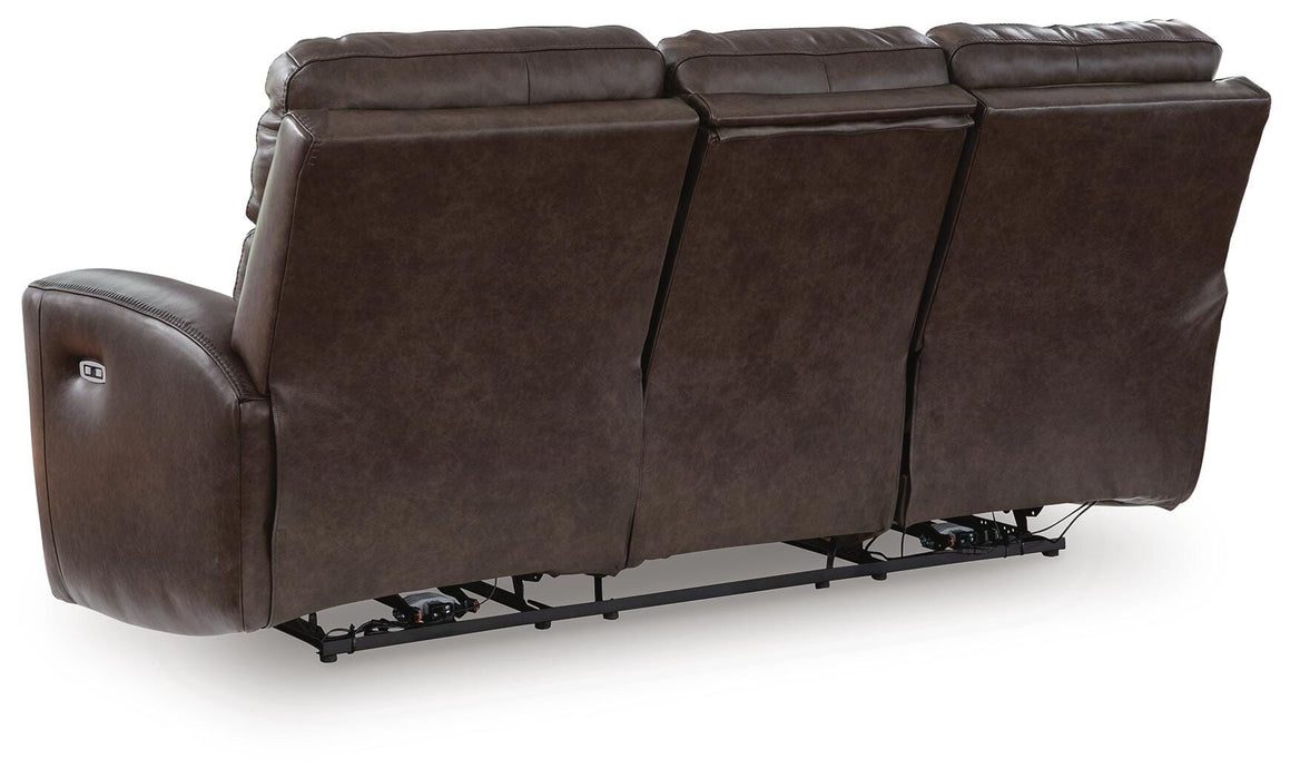Crossplex Power Reclining Sofa - US Furniture & Mattress (Waterbury,CT)*