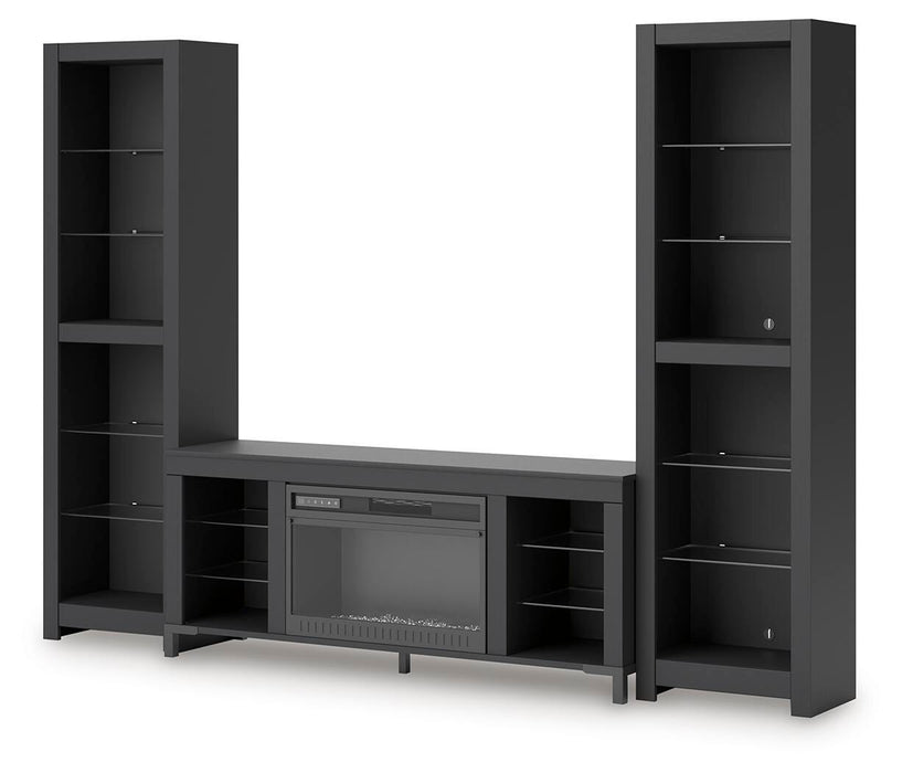Cayberry Entertainment Center with Electric Fireplace - US Furniture & Mattress (Waterbury,CT)*