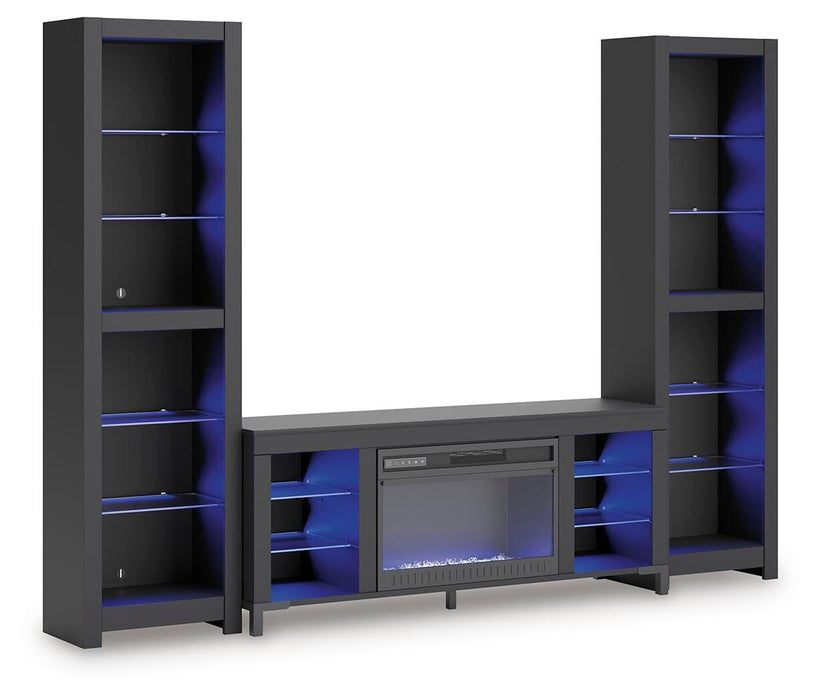 Cayberry Entertainment Center with Electric Fireplace - US Furniture & Mattress (Waterbury,CT)*