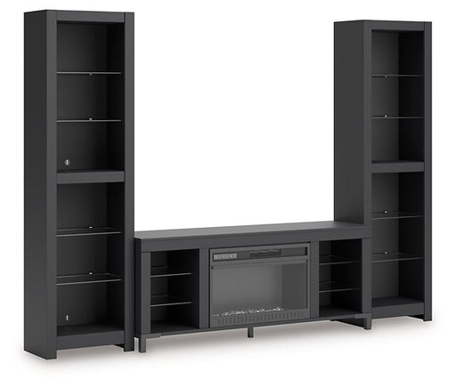 Cayberry Entertainment Center with Electric Fireplace - US Furniture & Mattress (Waterbury,CT)*