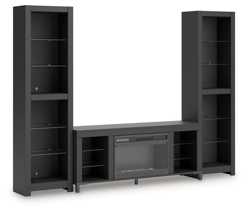 Cayberry Entertainment Center with Electric Fireplace - US Furniture & Mattress (Waterbury,CT)*