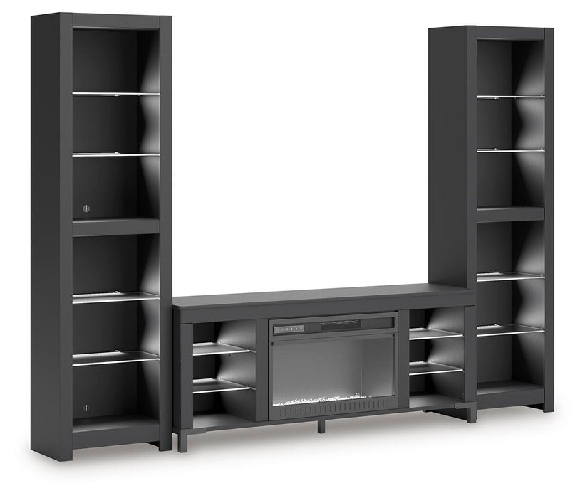 Cayberry Entertainment Center with Electric Fireplace - US Furniture & Mattress (Waterbury,CT)*