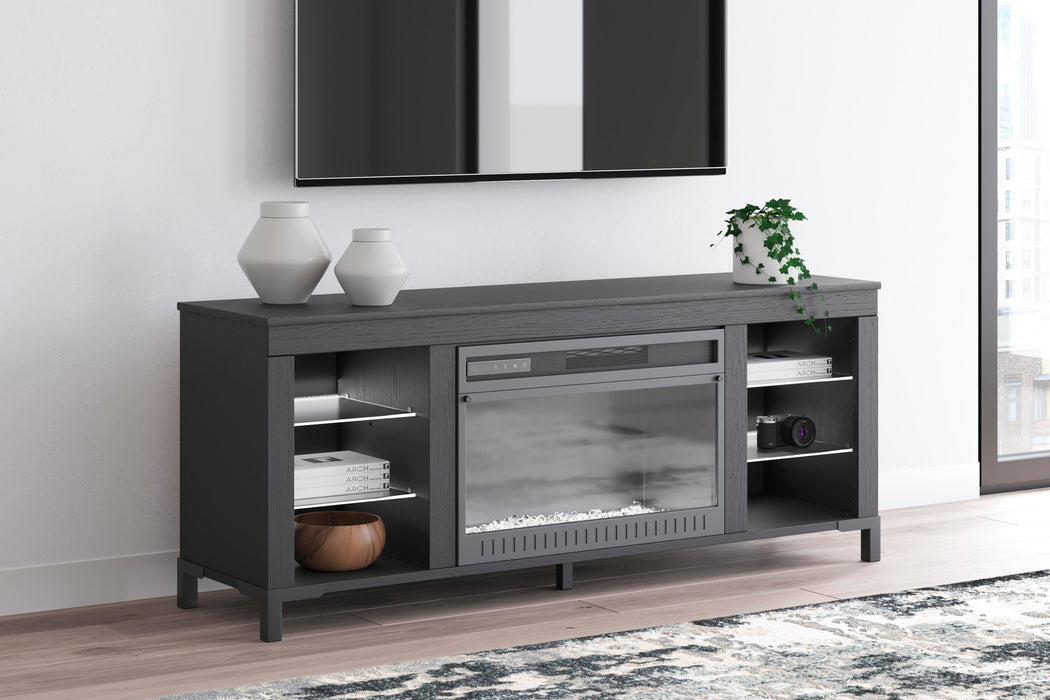 Cayberry 60" TV Stand with Electric Fireplace - US Furniture & Mattress (Waterbury,CT)*