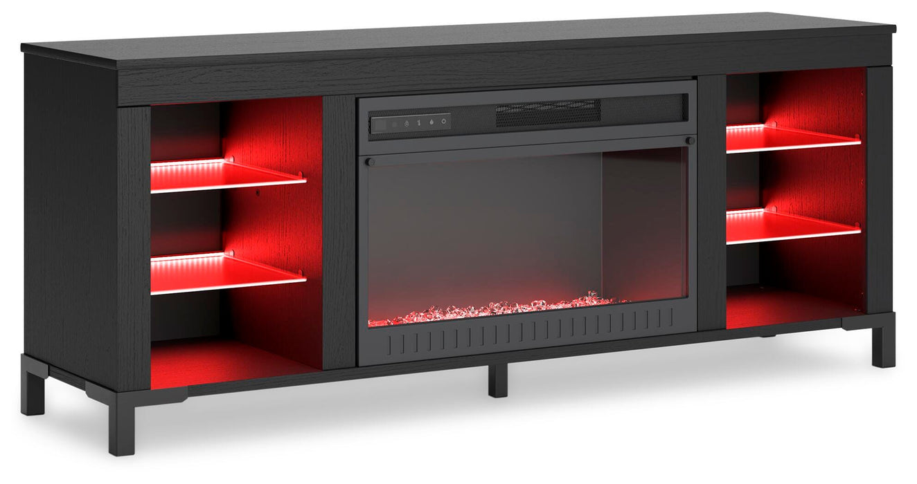 Cayberry 60" TV Stand with Electric Fireplace - US Furniture & Mattress (Waterbury,CT)*