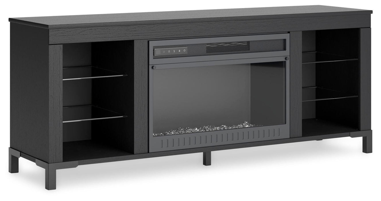 Cayberry 60" TV Stand with Electric Fireplace - US Furniture & Mattress (Waterbury,CT)*