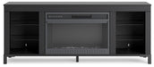 Cayberry 60" TV Stand with Electric Fireplace - US Furniture & Mattress (Waterbury,CT)*