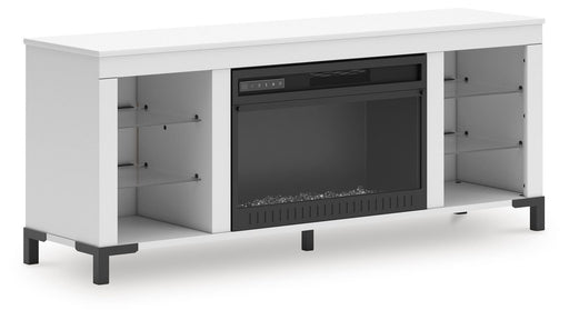Brollevi 60" TV Stand with Electric Fireplace - US Furniture & Mattress (Waterbury,CT)*