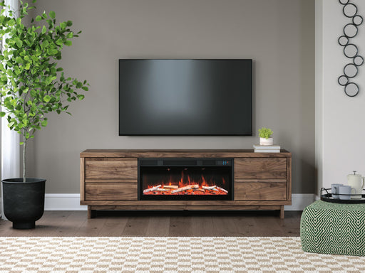Zadilyn 72" TV Stand with Electric Fireplace - US Furniture & Mattress (Waterbury,CT)*