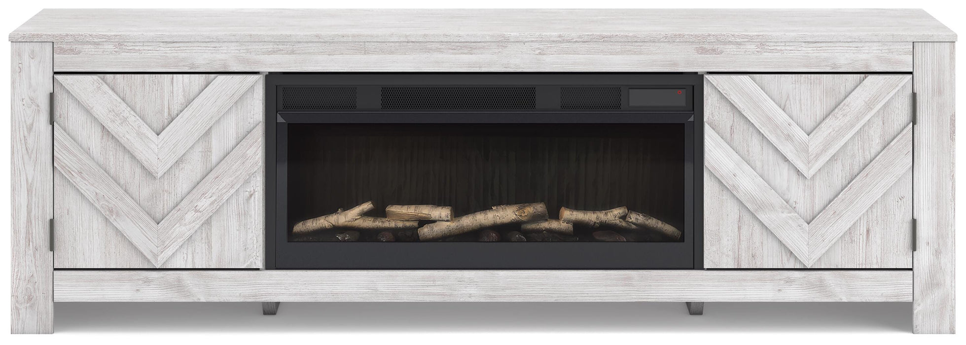 Cayboni 71" TV Stand with Electric Fireplace - US Furniture & Mattress (Waterbury,CT)*