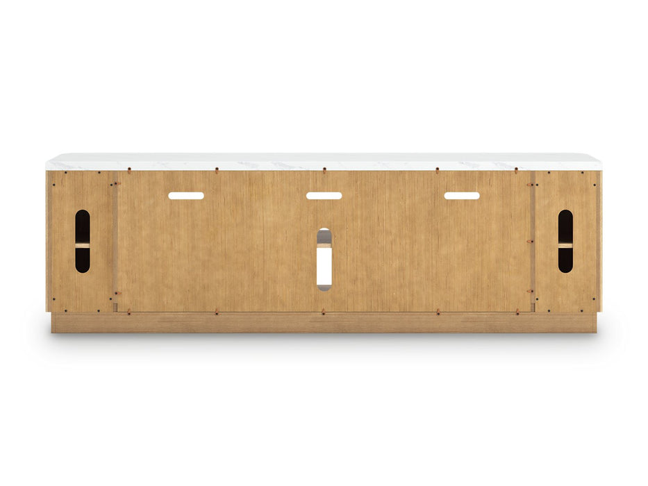 Camdill 80" TV Stand with Electric Fireplace - US Furniture & Mattress (Waterbury,CT)*