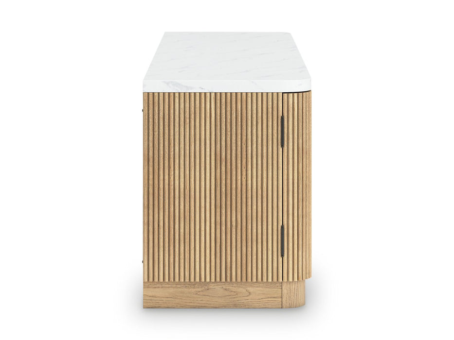 Camdill 80" TV Stand with Electric Fireplace - US Furniture & Mattress (Waterbury,CT)*