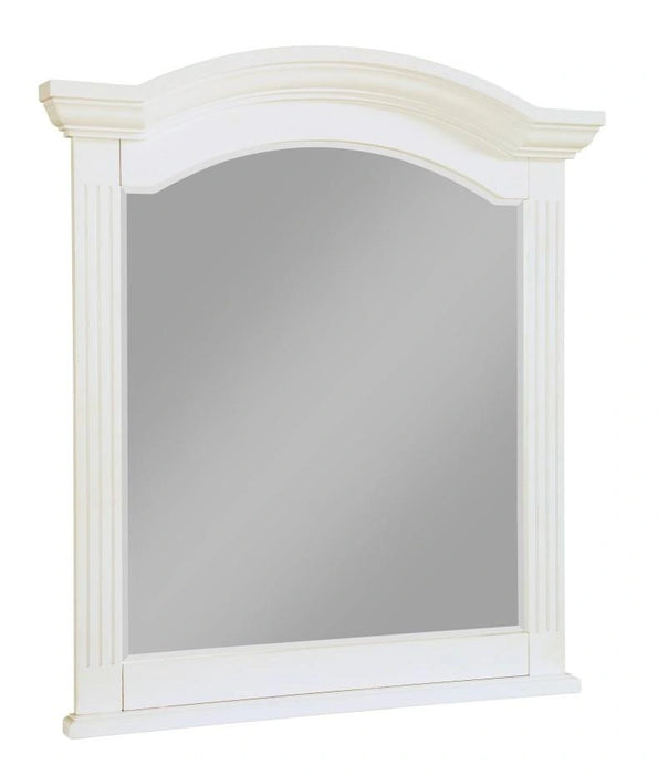 Meghan Mirror in White 2058WH-6