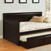 SAHARA Espresso Daybed w/ Twin Trundle, Espresso image