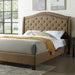Carly Cal.King, E.King, Full, & Queen Bed Grey & Brown - US Furniture & Mattress (Waterbury,CT)*