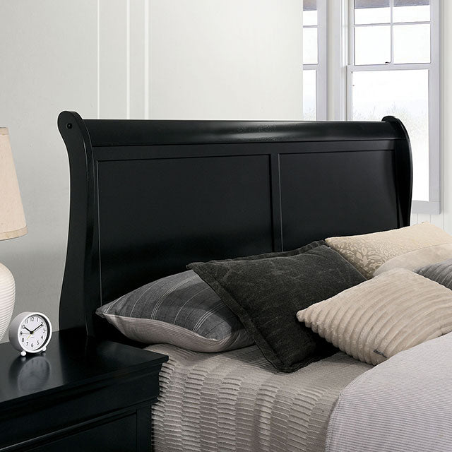 Louis Philippe Queen Bedroom Set - US Furniture & Mattress (Waterbury,CT)*
