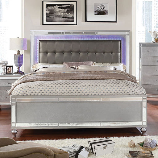Brachium Queen Bedroom Set Silver - US Furniture & Mattress (Waterbury,CT)*