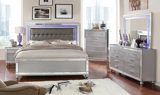 Brachium Queen Bedroom Set Silver - US Furniture & Mattress (Waterbury,CT)*