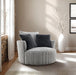 Hoople Channel Tufted Swivel Chair - US Furniture & Mattress (Waterbury,CT)*