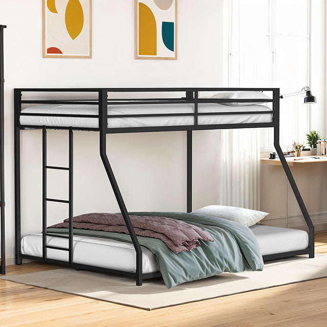 Rothwell Metal Bunk Bed Twin/ Full - US Furniture & Mattress (Waterbury,CT)*
