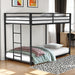 Rothwell Metal Bunk Bed Twin/ Full - US Furniture & Mattress (Waterbury,CT)*