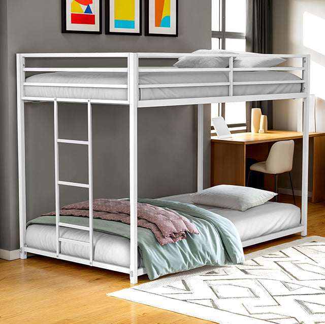 Rothwell Metal Bunk Bed Twin/ Full - US Furniture & Mattress (Waterbury,CT)*
