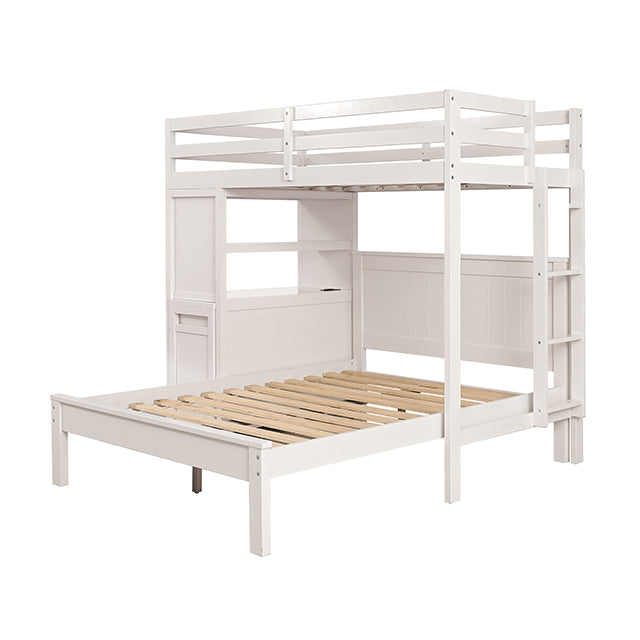 Aludra Loft Bed With Full Bed - US Furniture & Mattress (Waterbury,CT)*