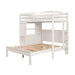 Aludra Loft Bed With Full Bed - US Furniture & Mattress (Waterbury,CT)*
