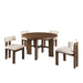 Gaetani 5 Pc. Dining Table Set - US Furniture & Mattress (Waterbury,CT)*