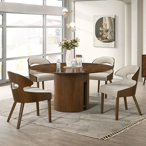 Hillerod 5 Pc. Round Dining Table Set - US Furniture & Mattress (Waterbury,CT)*