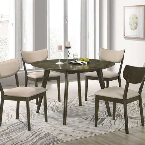 Huttwil 5 Pc. Round Dining Table Set - US Furniture & Mattress (Waterbury,CT)*