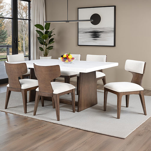 Caerwys 7 Pc Dining Table Set - US Furniture & Mattress (Waterbury,CT)*