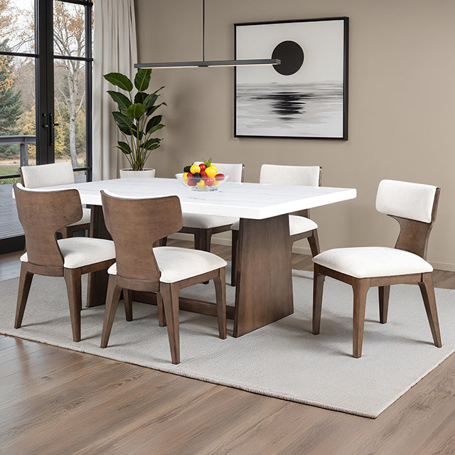 Caerwys 7 Pc Dining Table Set - US Furniture & Mattress (Waterbury,CT)*