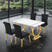 Holstebro 5 Pc 60" Dining Table Set - US Furniture & Mattress (Waterbury,CT)*