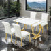 Holstebro 5 Pc 60" Dining Table Set - US Furniture & Mattress (Waterbury,CT)*