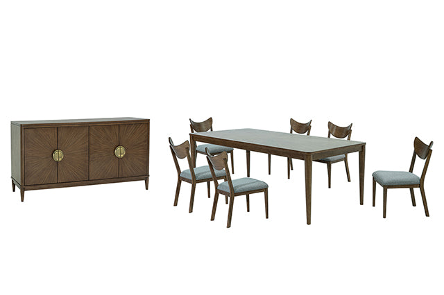 Clarksburg 7 Pc. Dining Table Set - US Furniture & Mattress (Waterbury,CT)*