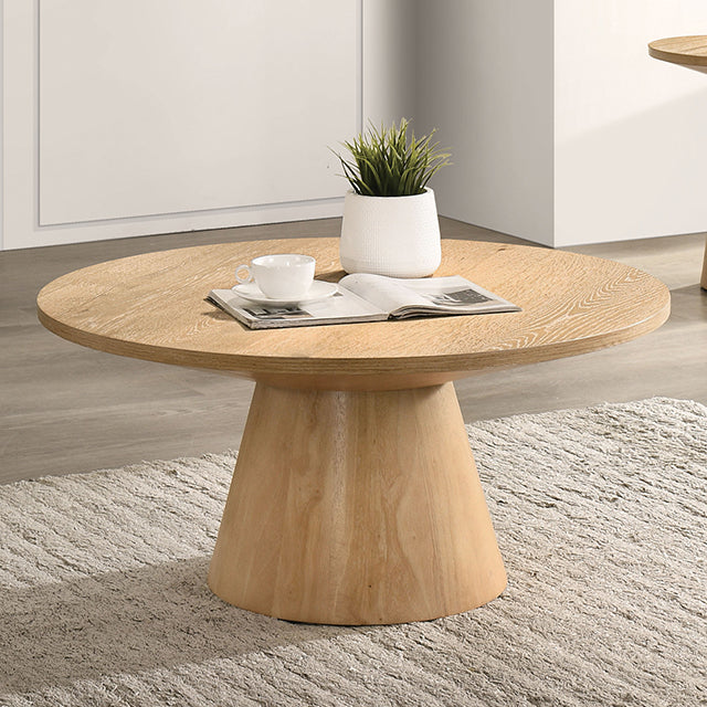 Halewood 36" Round Cocktail Table - US Furniture & Mattress (Waterbury,CT)*