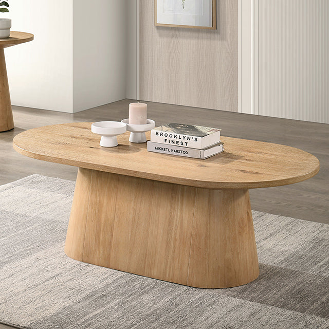 Halewood Oval Cocktail Table - US Furniture & Mattress (Waterbury,CT)*