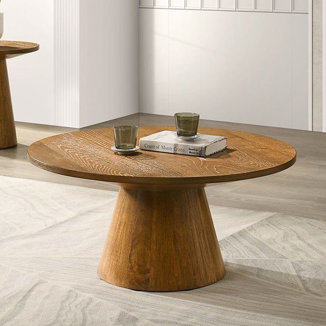 Halewood 36" Round Cocktail Table - US Furniture & Mattress (Waterbury,CT)*