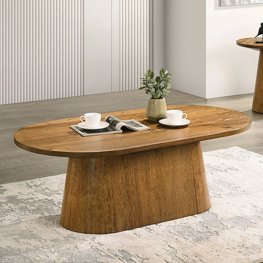 Halewood Oval Coffee Table - US Furniture & Mattress (Waterbury,CT)*
