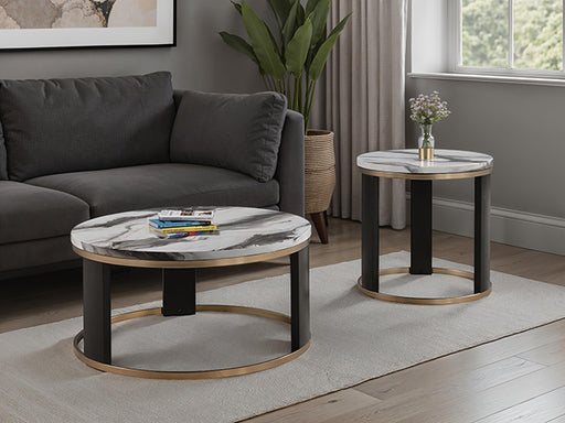 Bogor Round Cocktail Table - US Furniture & Mattress (Waterbury,CT)*