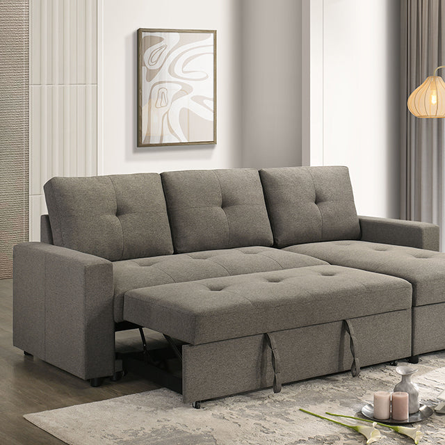 Giorgi Sectional w/ Pullout - US Furniture & Mattress (Waterbury,CT)*