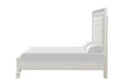 Stella Mia E.King & Queen Bed White & White - US Furniture & Mattress (Waterbury,CT)*