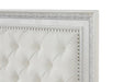 Stella Mia E.King & Queen Bed White & White - US Furniture & Mattress (Waterbury,CT)*