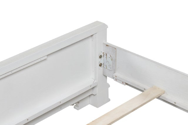 Stella Mia E.King & Queen Bed White & White - US Furniture & Mattress (Waterbury,CT)*